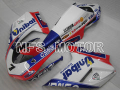 Ducati 848 / 1098 / 1198 2007-2011 Injection ABS Fairing - Unibat - Pink White - MFS4130
