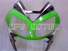 Carénage ABS injecté Kawasaki NINJA ZX12R 2002-2005 - Style usine - Noir Vert Blanc - MFS4131