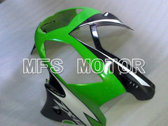 Carénage ABS injecté Kawasaki NINJA ZX12R 2002-2005 - Style usine - Noir Vert Blanc - MFS4131