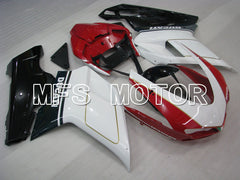 Ducati 848 / 1098 / 1198 2007-2011 Injection ABS Fairing - Factory Style - Red White - MFS4134