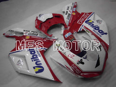 Ducati 848 / 1098 / 1198 2007-2011 Injection ABS Fairing - Unibat - Red White - MFS4145