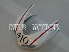 Ducati 848 / 1098 / 1198 2007-2011 Injection ABS Fairing - Factory Style - Red wine color White - MFS4148