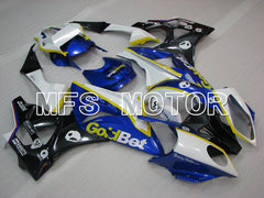 BMW S1000RR 2009-2014 Einspritz-ABS-Verkleidung - Factory Style - Schwarz Weiß Blau - MFS4150