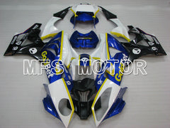 BMW S1000RR 2009-2014 Einspritz-ABS-Verkleidung - Factory Style - Schwarz Weiß Blau - MFS4150