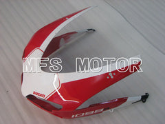 Ducati 848 / 1098 / 1198 2007-2011 Injection ABS Fairing - Factory Style - Black Red - MFS4152