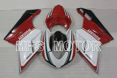 Ducati 848 / 1098 / 1198 2007-2011 Injection ABS Fairing - Factory Style - Red White - MFS4156