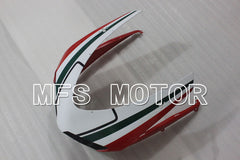 Ducati 848 / 1098 / 1198 2007-2011 Injection ABS Fairing - Factory Style - Red White - MFS4156