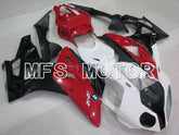 BMW S1000RR 2009-2014 Injection ABS verkleidung - Factory Style - Schwarz Weiß Rot - MFS4158