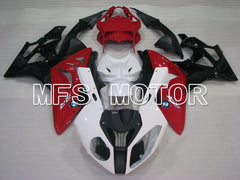 BMW S1000RR 2009-2014 Injection ABS verkleidung - Factory Style - Schwarz Weiß Rot - MFS4158