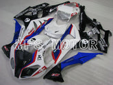 BMW S1000RR 2009-2014 Injection ABS verkleidung - Factory Style - Schwarz Weiß Blau - MFS4160