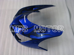 Kawasaki NINJA ZX14R 2006-2011 Injection ABS Fairing - Flame - Black Blue - MFS4164