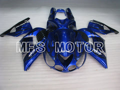 Kawasaki NINJA ZX14R 2006-2011 Injection ABS Fairing - Flame - Black Blue - MFS4164
