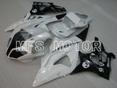 BMW S1000RR 2009-2014 Einspritz-ABS-Verkleidung - Factory Style - Schwarz Weiß - MFS4166