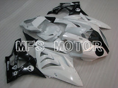 BMW S1000RR 2009-2014 Einspritz-ABS-Verkleidung - Factory Style - Schwarz Weiß - MFS4166