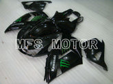 Kawasaki NINJA ZX14R 2006-2011 Injection ABS Fairing - Monster - Black - MFS4169