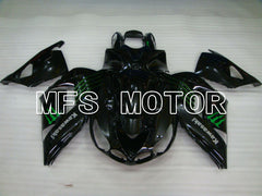 Kawasaki NINJA ZX14R 2006-2011 Injection ABS Fairing - Monster - Black - MFS4169