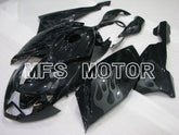 BMW K1200S 2005-2008 ABS verkleidung - Flamme - Schwarz - MFS4173