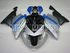 BMW K1200S 2005-2008 ABS-Verkleidung - Factory Style - Schwarz Blau Silber - MFS4175