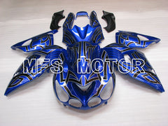 Kawasaki NINJA ZX14R 2006-2011 Injection ABS Fairing - Others - Black Blue - MFS4176