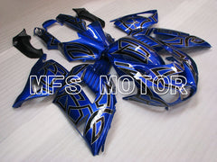 Kawasaki NINJA ZX14R 2006-2011 Injection ABS Fairing - Others - Black Blue - MFS4176