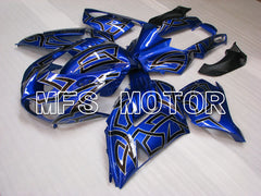 Kawasaki NINJA ZX14R 2006-2011 Injection ABS Fairing - Others - Black Blue - MFS4176
