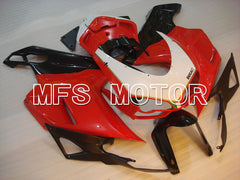 Ducati 848 / 1098 / 1198 2007-2011 Injection ABS Fairing - Factory Style - Red White - MFS4177