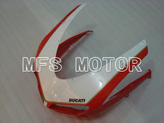 Ducati 848 / 1098 / 1198 2007-2011 Injection ABS Fairing - Factory Style - Red White - MFS4177