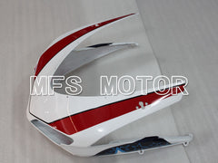 Ducati 848 / 1098 / 1198 2007-2011 Injection ABS verkleidung - anderen - Rot Weiß - MFS4178