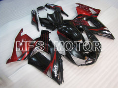 Kawasaki NINJA ZX14R 2006-2011 Injection ABS Fairing - Factory Style - Black Red wine color - MFS4181