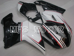 Ducati 848 / 1098 / 1198 2007-2011 Injection ABS Fairing - Factory Style - Black White - MFS4182