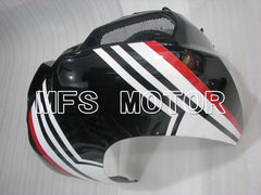 Ducati 848 / 1098 / 1198 2007-2011 Injection ABS Fairing - Factory Style - Black White - MFS4182