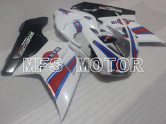 Ducati 848 / 1098 / 1198 2007-2011 Injection ABS Fairing - MARTINI - Black White - MFS4184