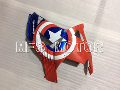 Kawasaki NINJA ZX14R 2006-2011 Injection ABS Fairing - Others - Blue Red - MFS4185
