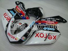 Ducati 848 / 1098 / 1198 2007-2011 Injection ABS Fairing - Xerox - Black White - MFS4187