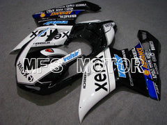 Ducati 848 / 1098 / 1198 2007-2011 Injection ABS Fairing - Xerox - Black White - MFS4790