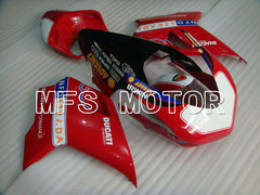 Ducati 848 / 1098 / 1198 2007-2011 Injection ABS Fairing - INFO STRADA - Red White - MFS4193