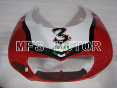 Aprilia RS125 2000-2005 ABS verkleidung - anderen - Rot Weiß - MFS4209