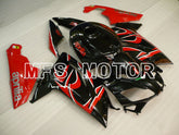 Aprilia RS125 2006-2011 Injection ABS verkleidung - anderen - Schwarz Rot - MFS4232