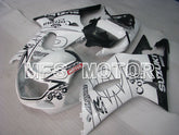 Carénage ABS injecté Suzuki GSXR1000 2000-2002 - MOTUL - Noir Blanc - MFS4243
