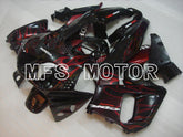 Honda CBR900RR 893 1992-1993 ABS verkleidung - Flamme - Schwarz Rotwein - MFS4234