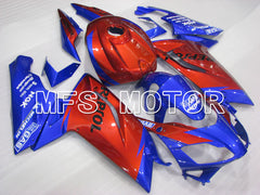 Aprilia RS125 2006-2011 Injection ABS Fairing - Factory Style - Blue Red wine color - MFS4242