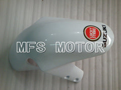 Carénage ABS injecté Suzuki GSXR1000 2000-2002 - Lucky Strike - Rouge Blanc - MFS4251