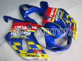 Suzuki GSXR1000 2000-2002 Injection ABS Fairing - Movistar - Blue Yellow - MFS4254