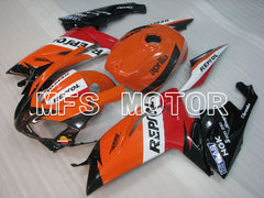 Aprilia RS125 2006-2011 Injection ABS Fairing - Repsol - Black Orange Red - MFS4255