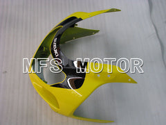Carénage ABS injecté Suzuki GSXR1000 2000-2002 - Style usine - Jaune argent - MFS4259