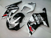 Carénage ABS injecté Suzuki GSXR1000 2000-2002 - Style usine - Noir Blanc - MFS4274