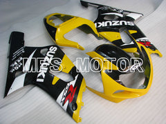 Carénage ABS injecté Suzuki GSXR1000 2000-2002 - Style usine - Jaune Noir - MFS4281