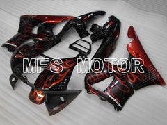 Honda CBR900RR 893 1994-1995 ABS Fairing - Flame - Orange Black - MFS4293