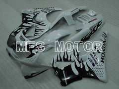 Honda CBR900RR 893 1994-1995 ABS verkleidung - Flamme - Schwarz Weiß - MFS4297