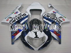 Carénage ABS injecté Suzuki GSXR1000 2000-2002 - DUNLOP - Bleu Blanc - MFS4298
